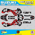 GFX Graphics Kit for Suzuki DRZ110 N98619