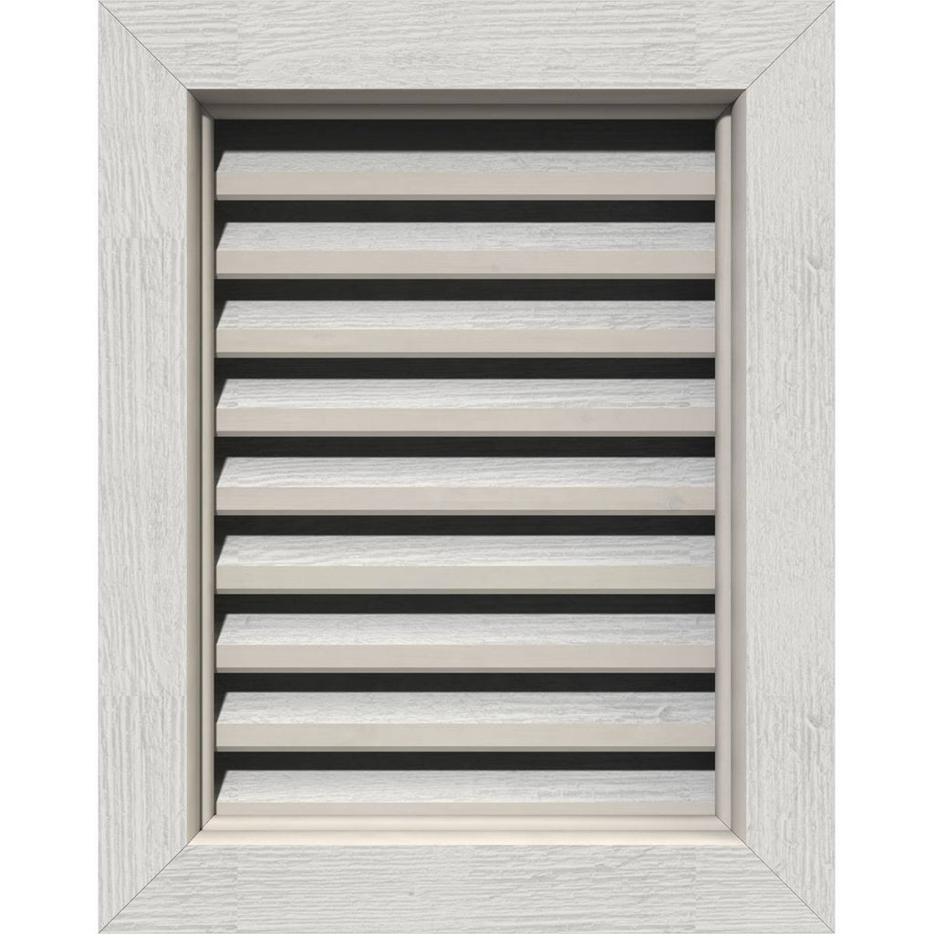 Primed Rough Saw Vertical Gable Vent U200