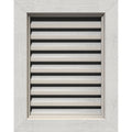 Primed Rough Saw Vertical Gable Vent U200
