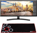 34-inch 21:9 UltraWide IPS Monitor with Extended Gaming Mouse Pad E85677