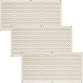 3 Pack Black Metal Pegboards G627