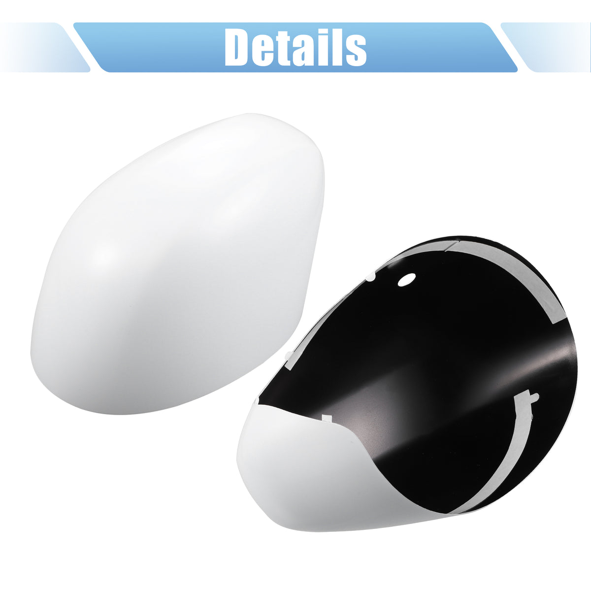 White Exterior Rear View Mirror Cover for Mini Cooper F54 Clubman K7239