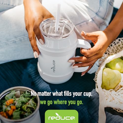 32 oz Insulated Stainless Steel Tumbler with Handle F4642