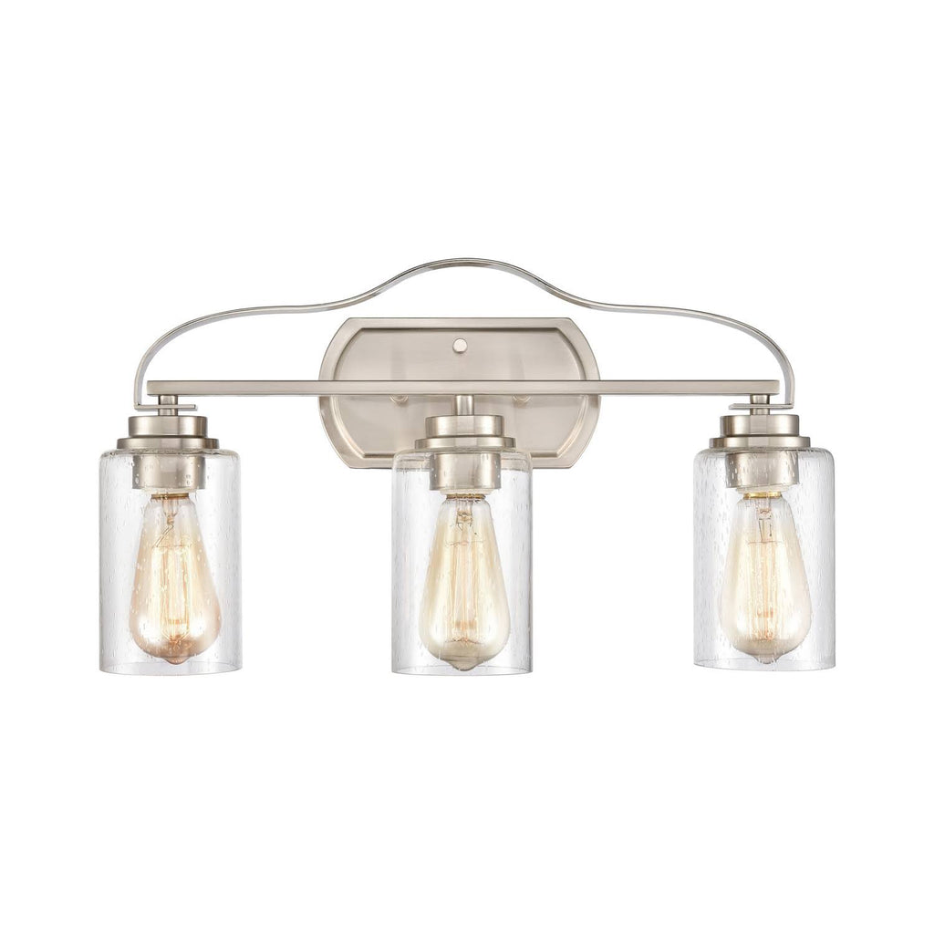 3-Light Bath Brushed Nickel K4009