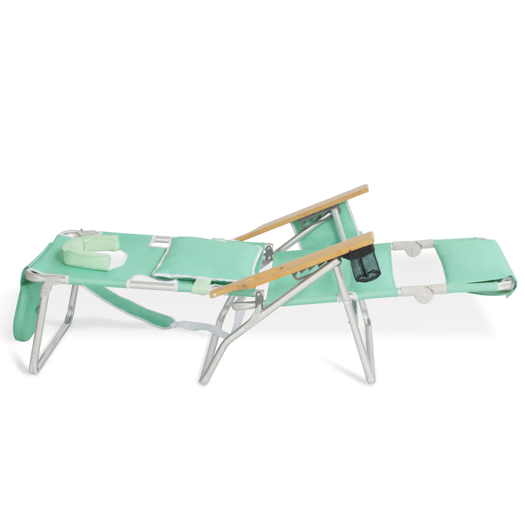Teal 3-N-1 Outdoor Folding Beach Chair 4 Pack S656
