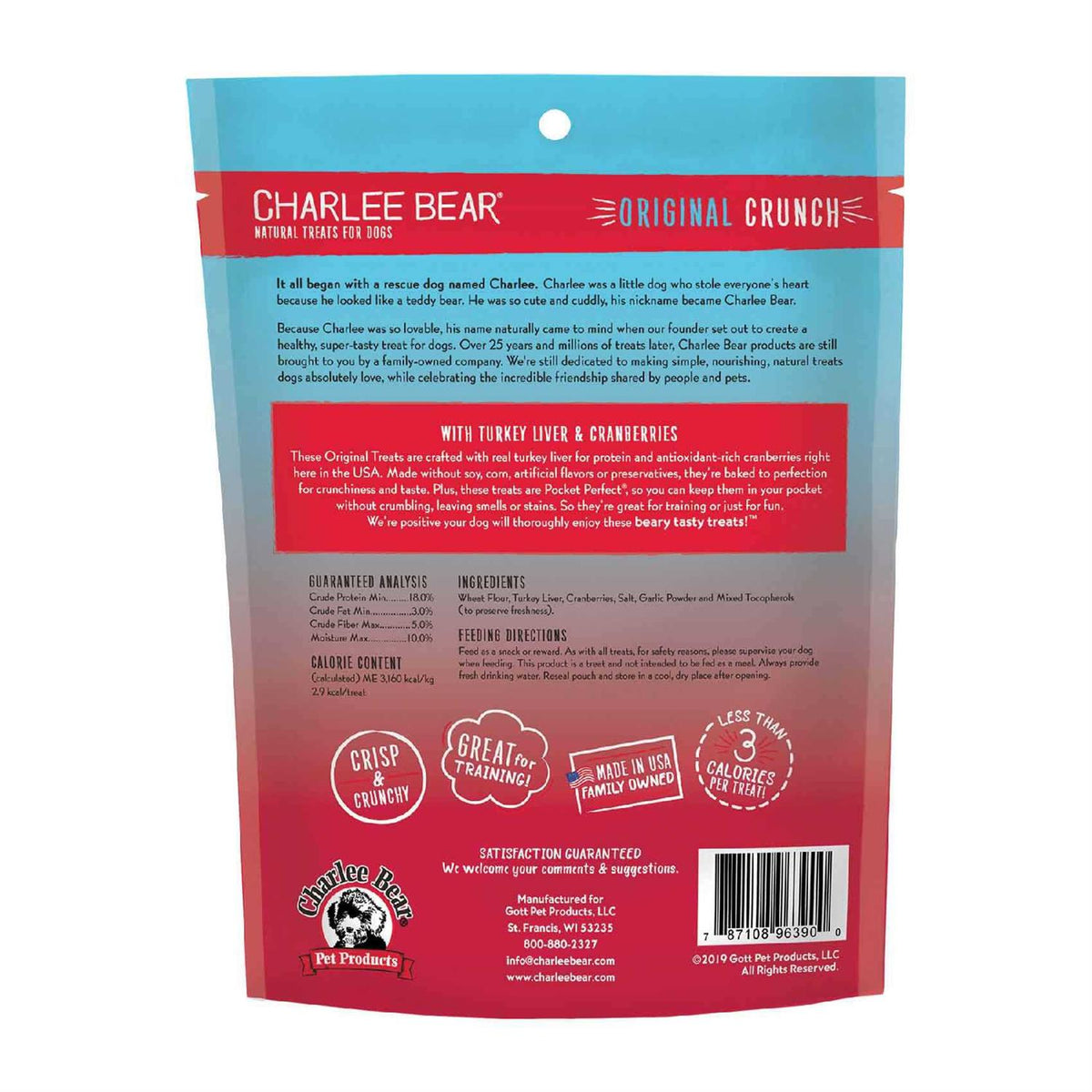 Charlee Bear Dog Treats E3259