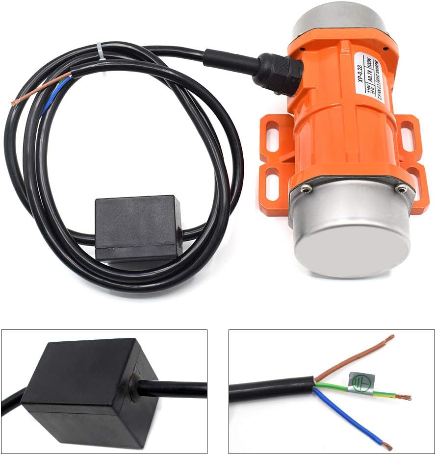 Concrete Vibrator Motor AC 110V 100W Single Phase T7117