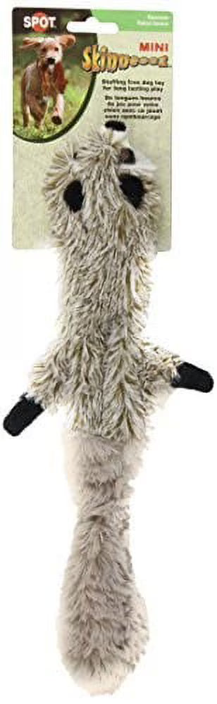 Stuffing Free Raccoon Plush Dog Toy, 14" N7757
