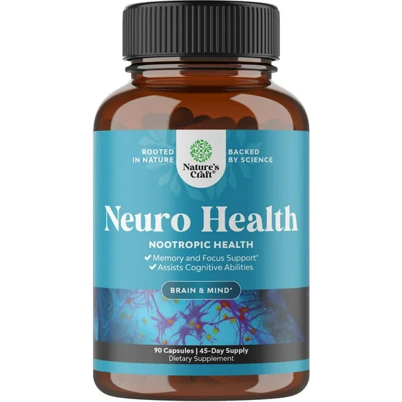 Natural Nootropic Cognitive Support Supplements U235573