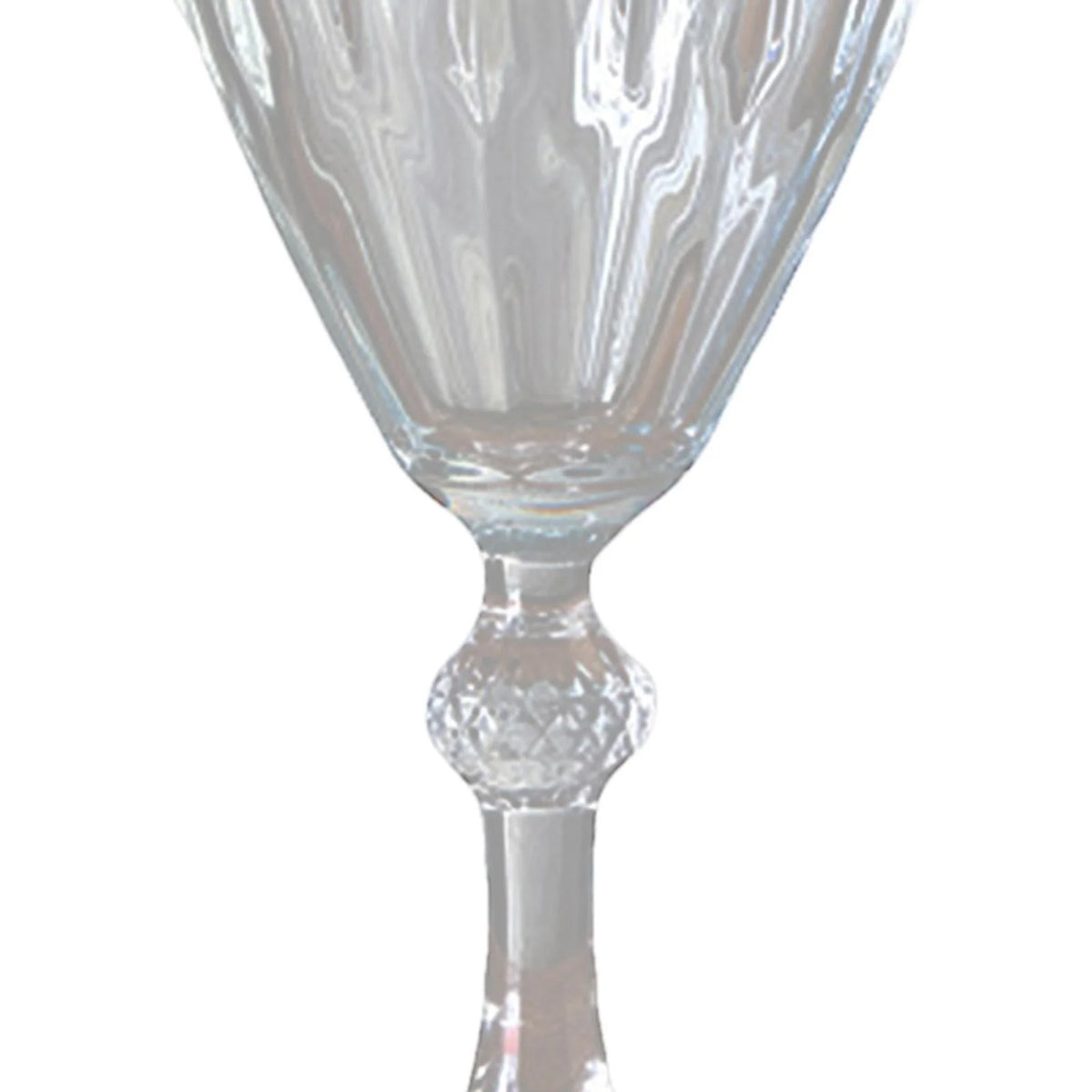 Red Glass Champagne Glasses 245ml D706379