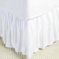 Dark Khaki Queen Dust Ruffle K112