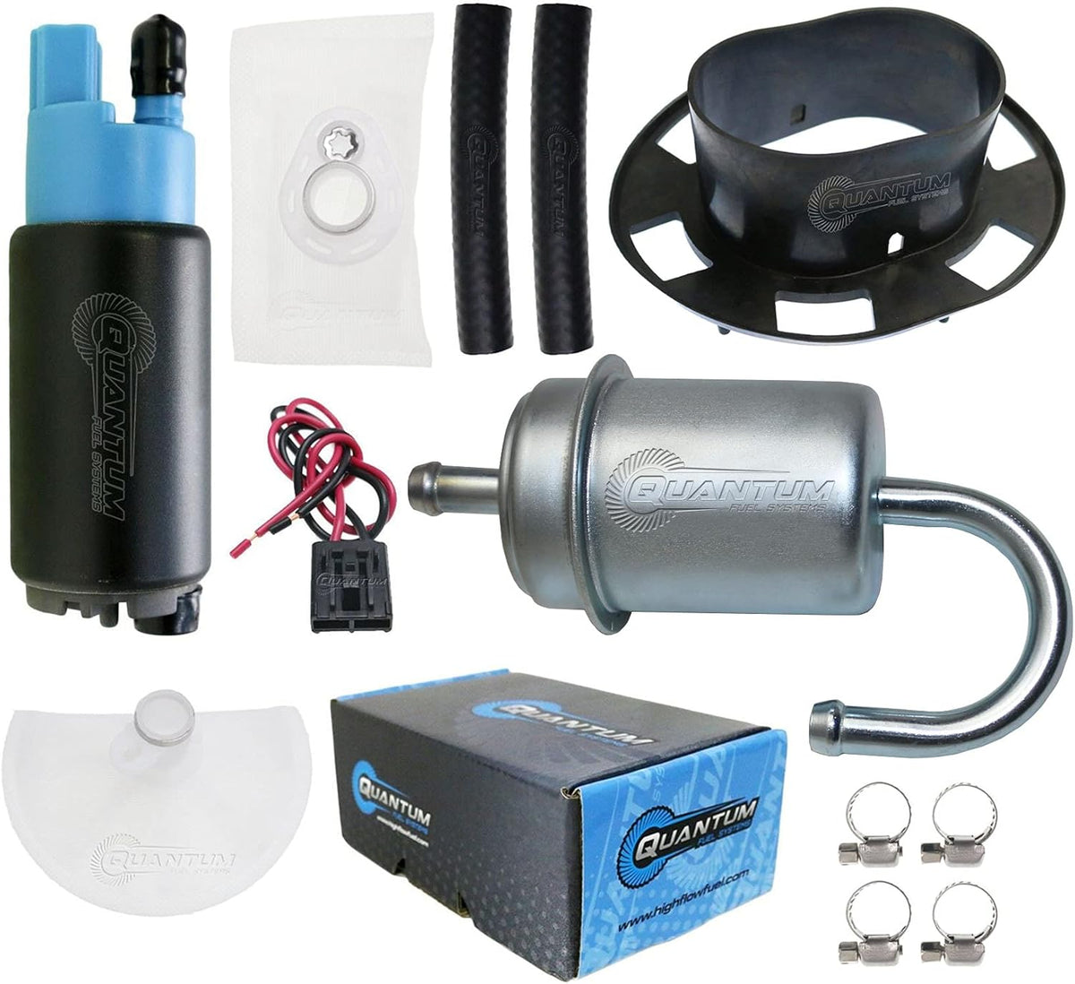 In-Tank EFI Fuel Pump with Tank Seal, Fuel Filter, Strainer Y688