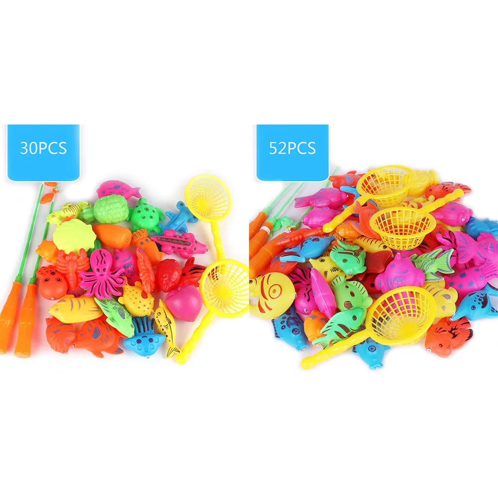 Magnetic Fishing Toys Plastic Fish Rod Set Q872585