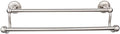 26.5" Wall Mounted Towel Bar Brushed Satin Nickel C65071