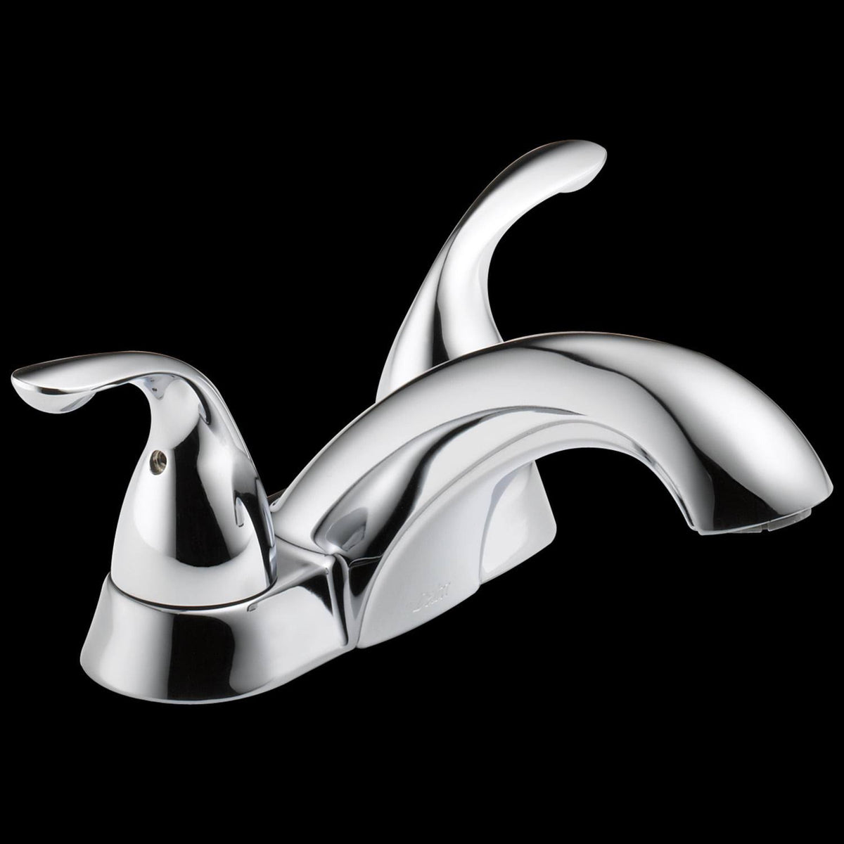 Two Handle Centerset Lavatory Faucet Chrome N2748