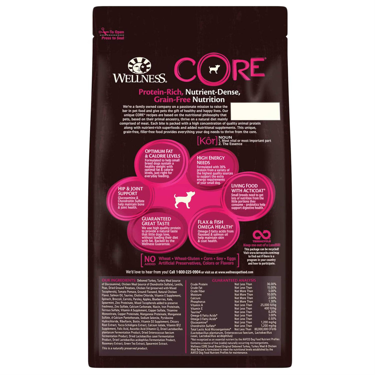 Grain-Free Small Breed Dry Dog Food Z461963