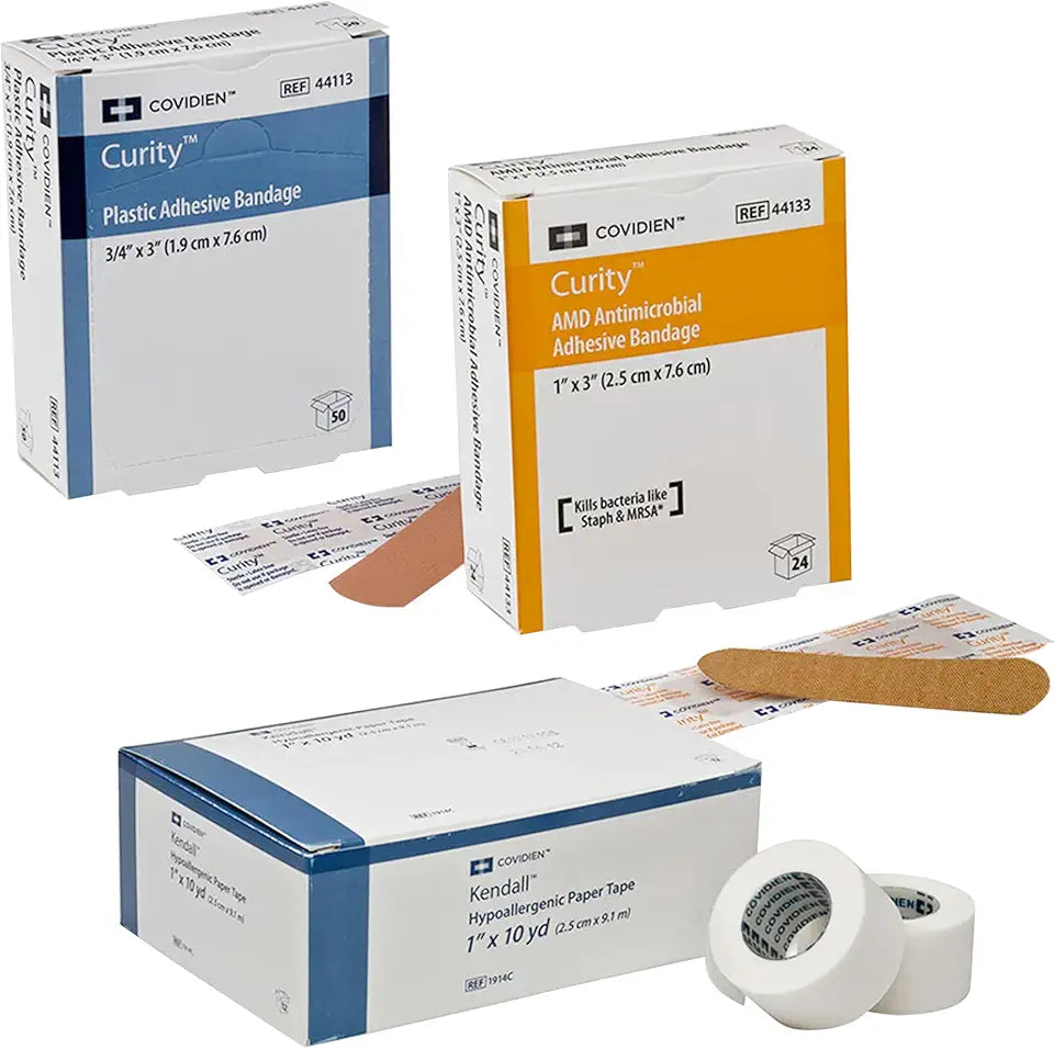 Sensitive Skin Adhesive Bandage, 1 x 3IN, Case of 24 Boxes of 50 S26216