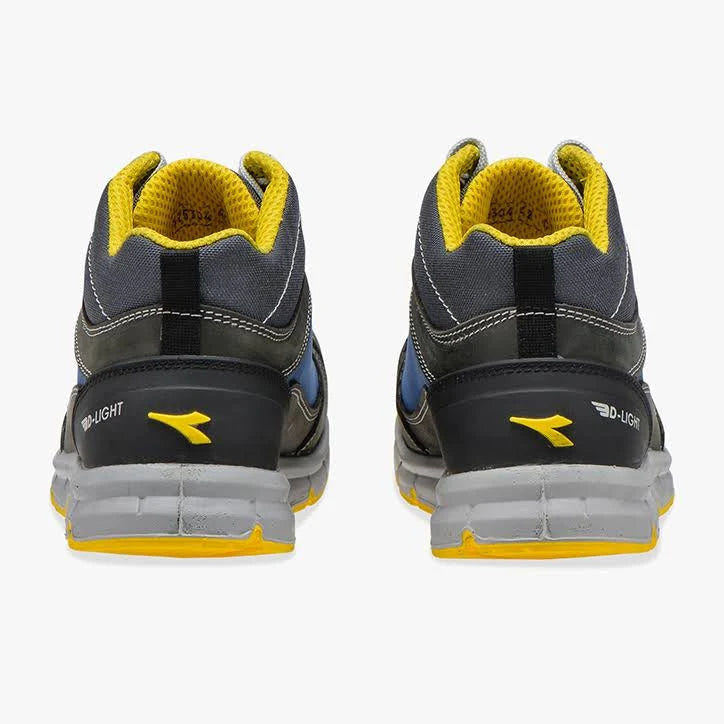 Gray Mid Safety Shoes Y4984