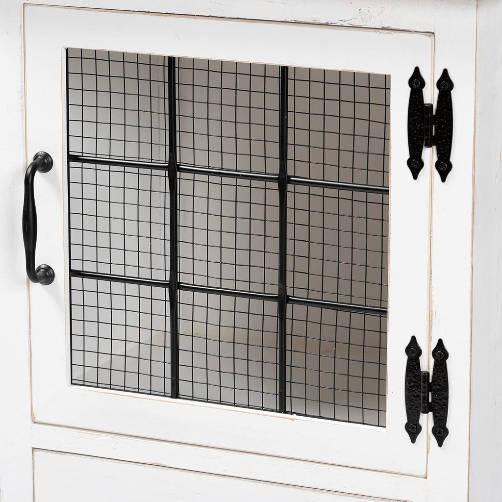 White/Oak Brown Shelving and Cabinets S831737