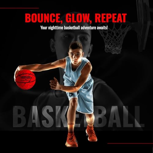 Light Up Glow In The Dark Basketball O999093