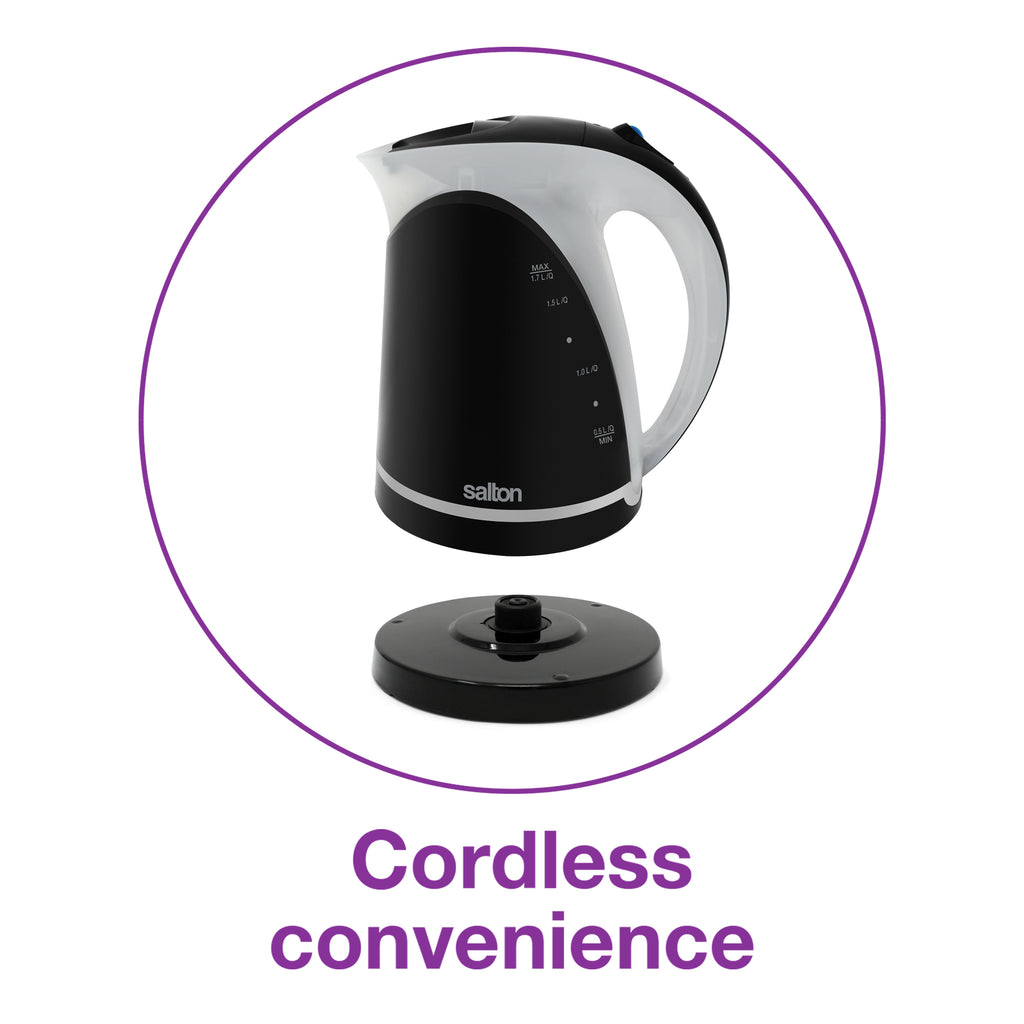Cordless Jug Kettle 1.7 Liter Black B2899