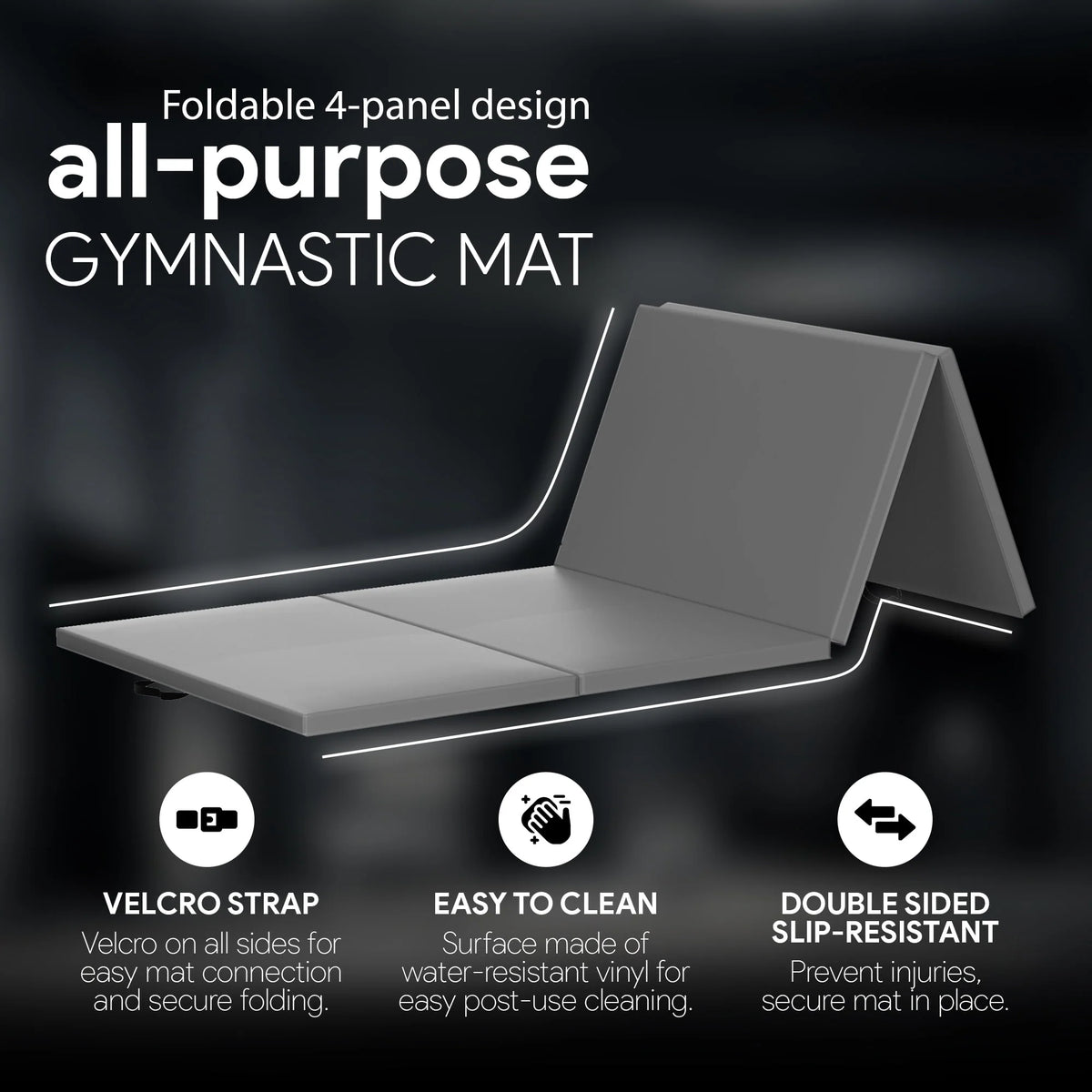 4' x 10' x 2 All Purpose Gymnastic Mat G20121
