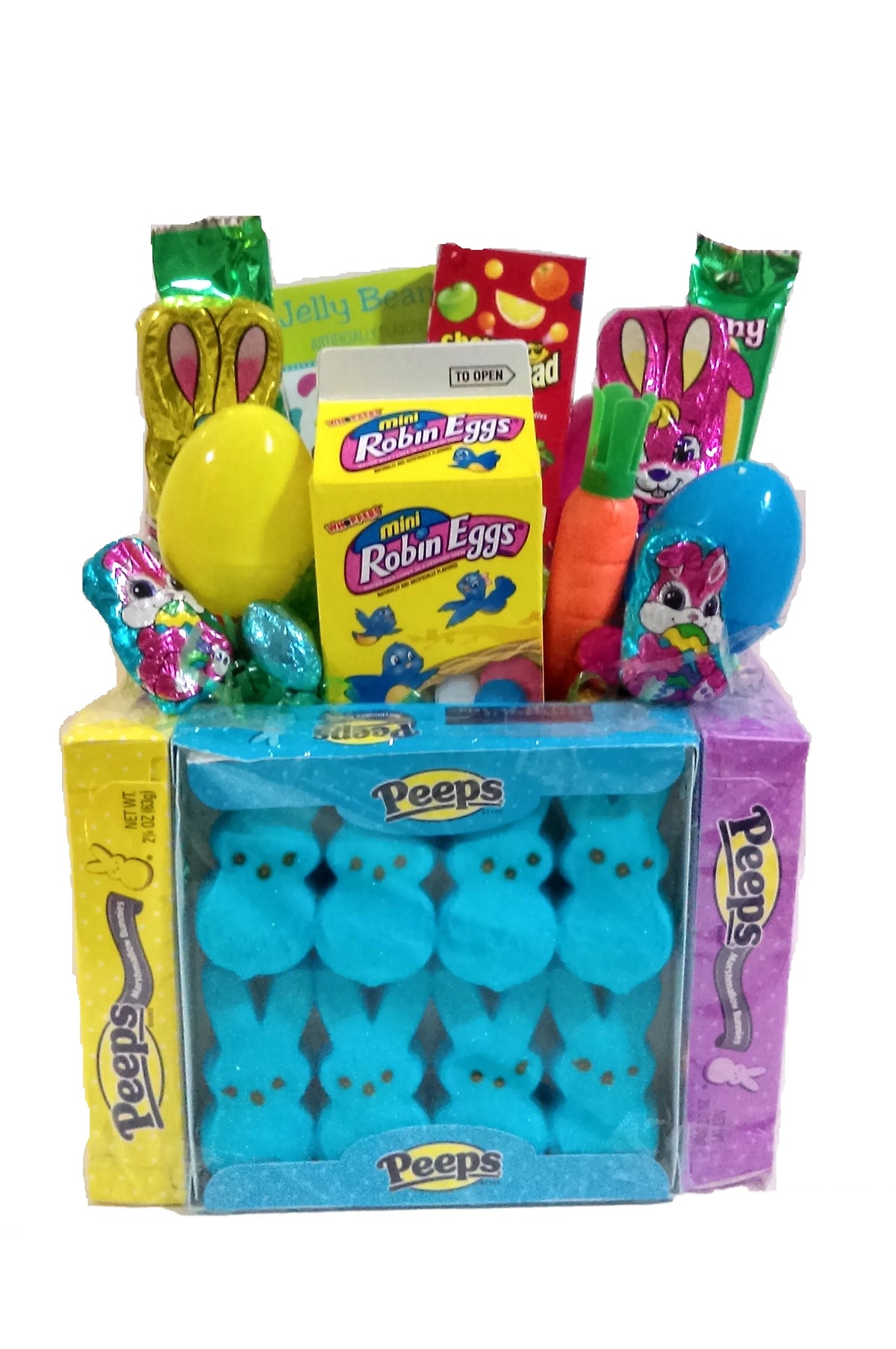 Easter Marshmallow Candy Gift Basket P9638