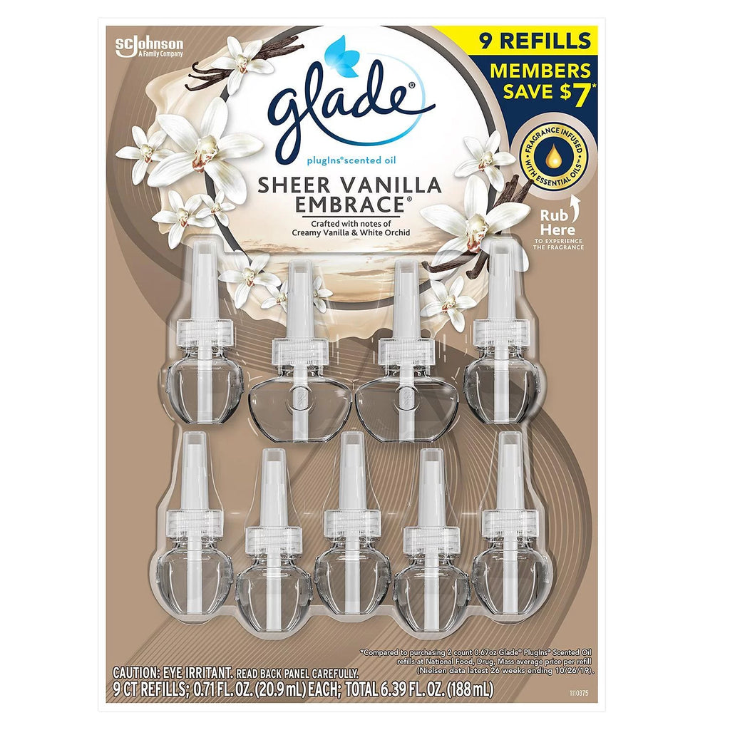 Hawaiian Breeze Scented Oil Refill, 6.39 fl. oz., 9 ct. X91447