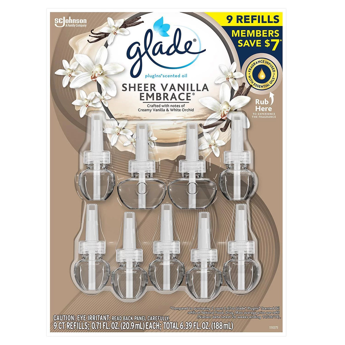 Hawaiian Breeze Scented Oil Refill, 6.39 fl. oz., 9 ct. X91447