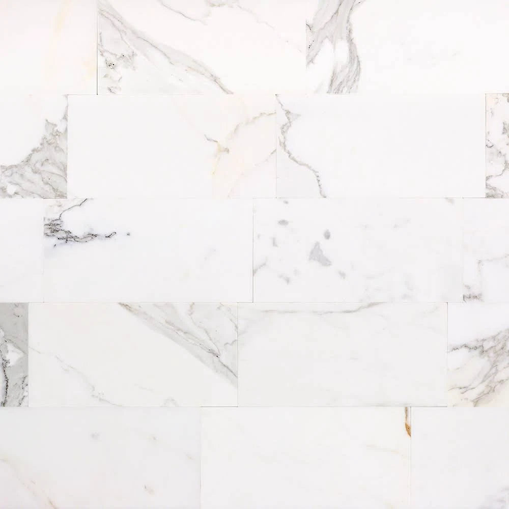 Calacatta Gold 6x12 Polished Marble Tile V7620