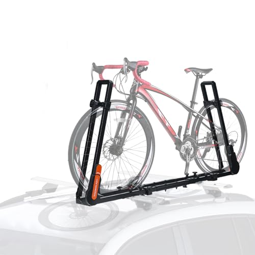 Folding Hitch Bike Rack, Heavy Duty Bicycle Carrier Platform, 2-Bike Capacity F71218