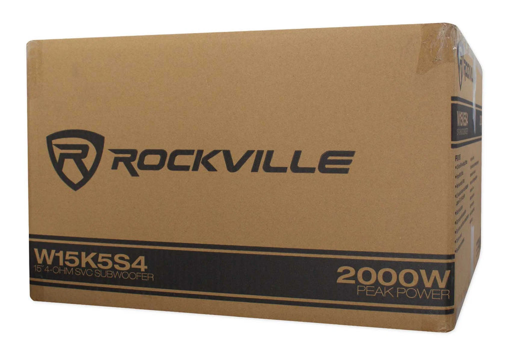 15" 2000w 4 Ohm Car Audio Subwoofer S3126