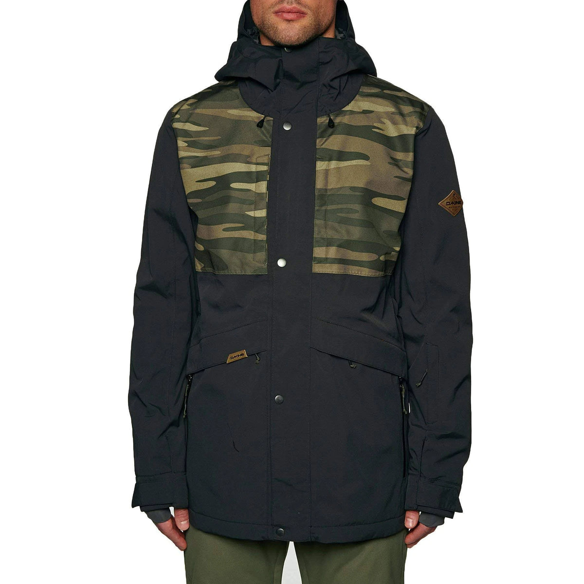 Black Field Camo Jacket C652