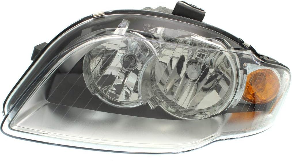 Passenger Side Headlight for Audi A4 2005 2006 2007 2008 U839008