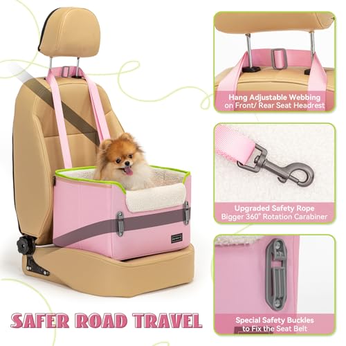Grey Waterproof PU Leather Dog Car Seat W94164