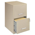 Putty 18 Deep 2-Drawer File Cabinet (2 Cabinets) T922