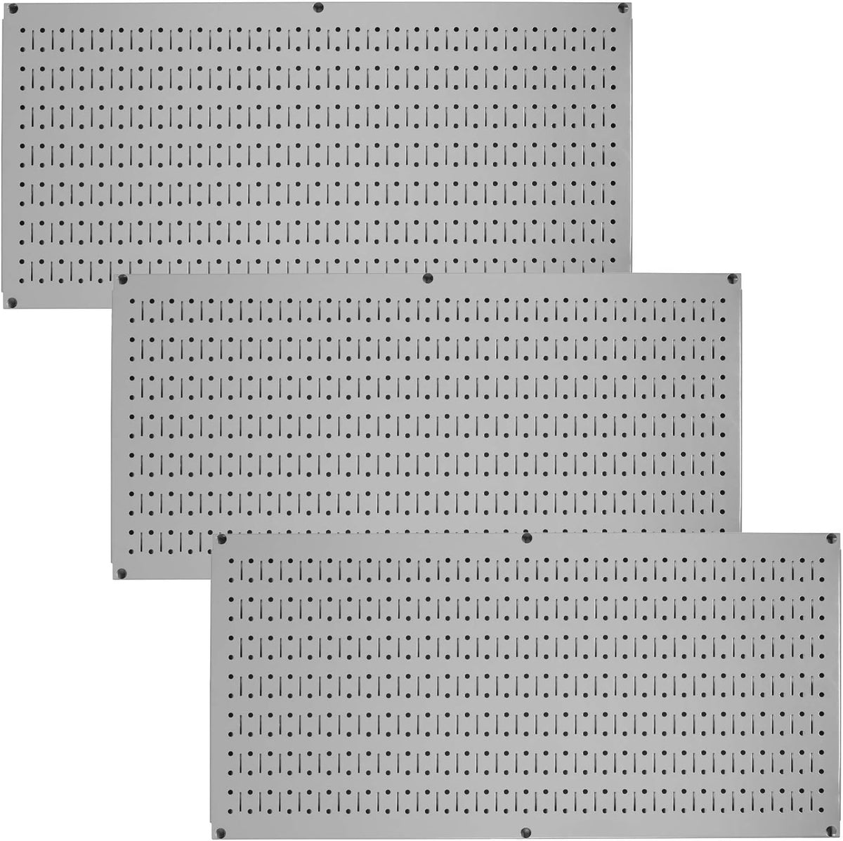3 Pack Black Metal Pegboards G627