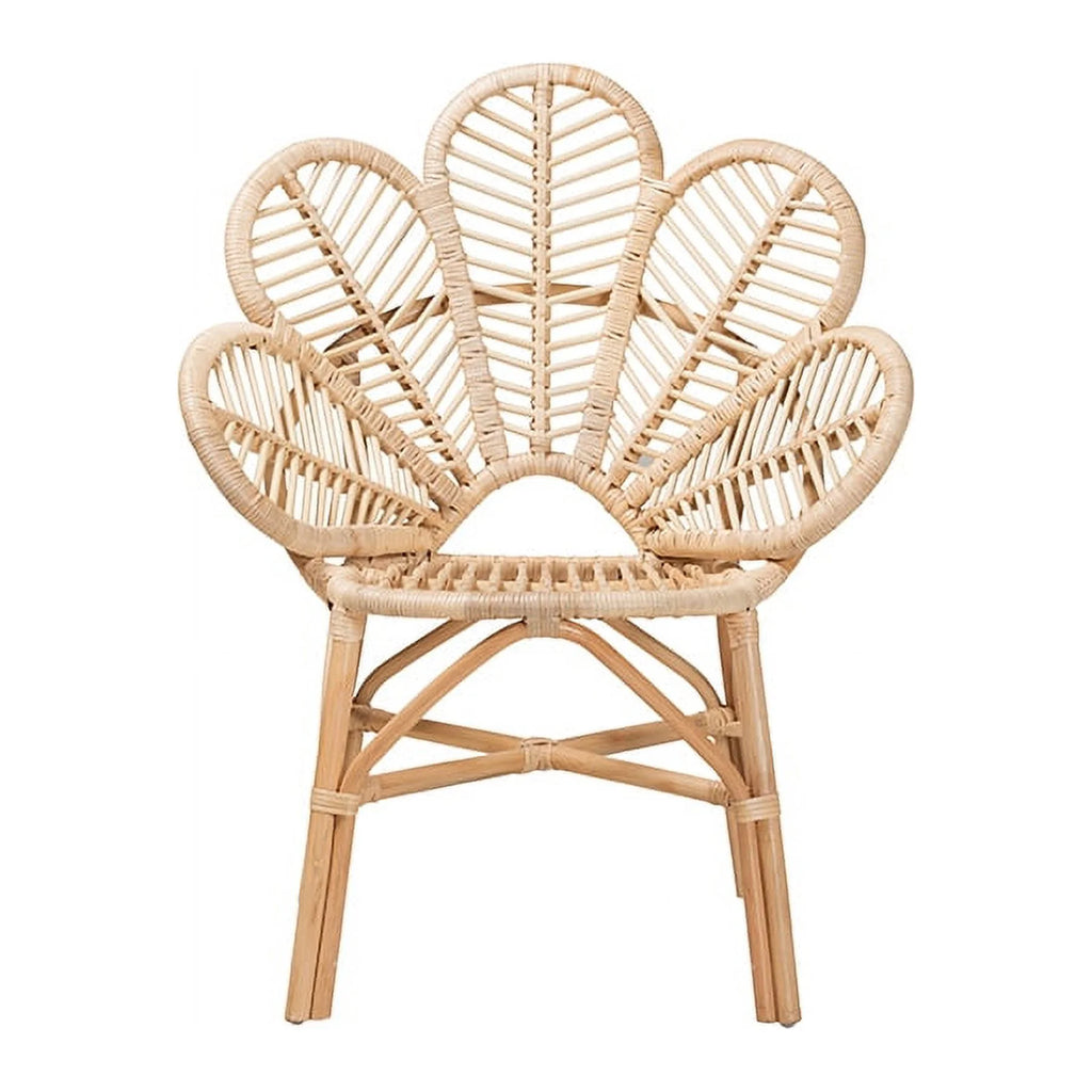 Natural Brown Rattan Chair V399