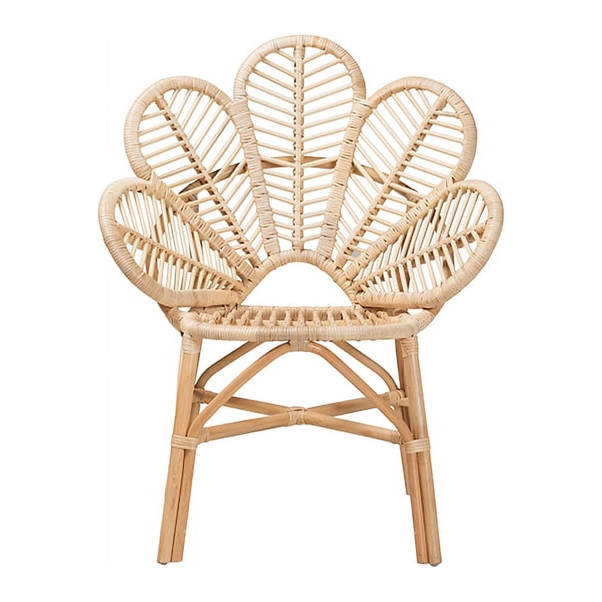 Natural Brown Rattan Chair V399
