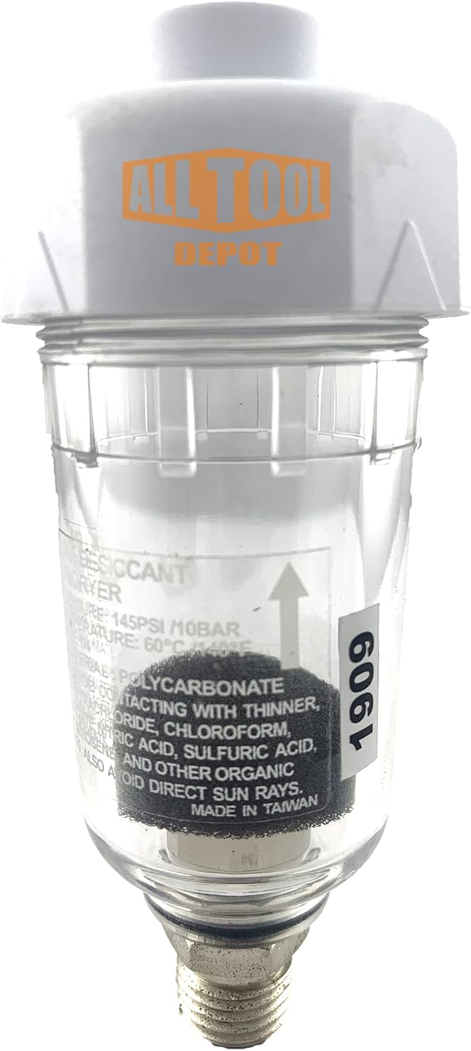 3/4 NPT Compressed Air In Line Filter Dryer Moisture Water Separator Pack of 2 J9607
