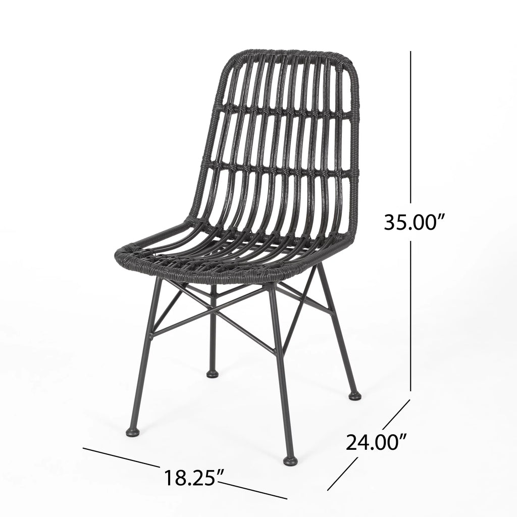 7 Piece Wooden Patio Dining Set O488766