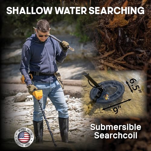 Metal Detector with Waterproof Search Coil C347