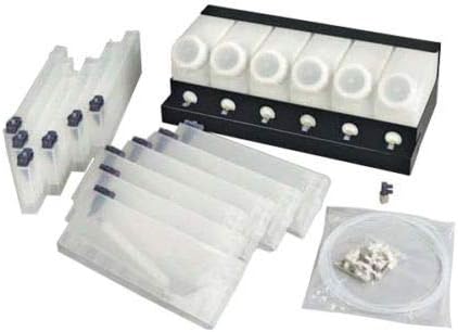 Continuous Ink Supply System 6 Bottles 12 Cartridges D343