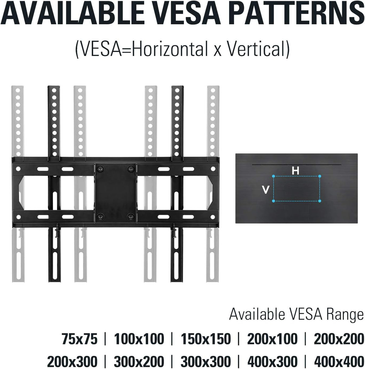 TV Mount Full Motion Dual Arms Max VESA 400x400mm 99 LBS Pack of 2 F710