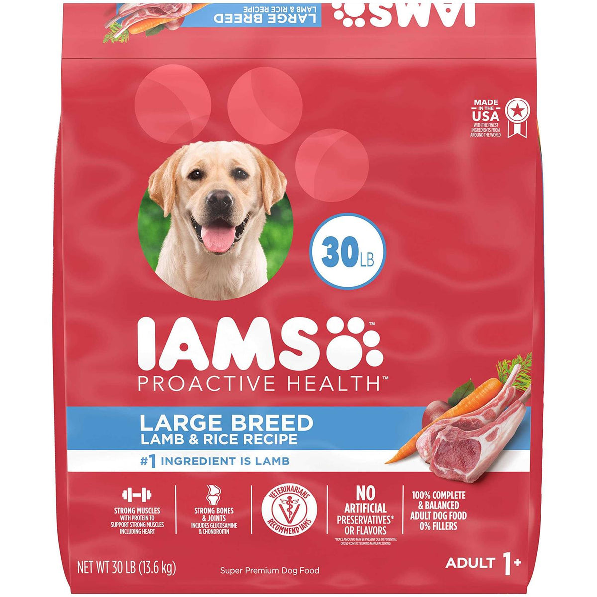 Large Breed Adult Dry Dog Food Lamb & Rice H164240