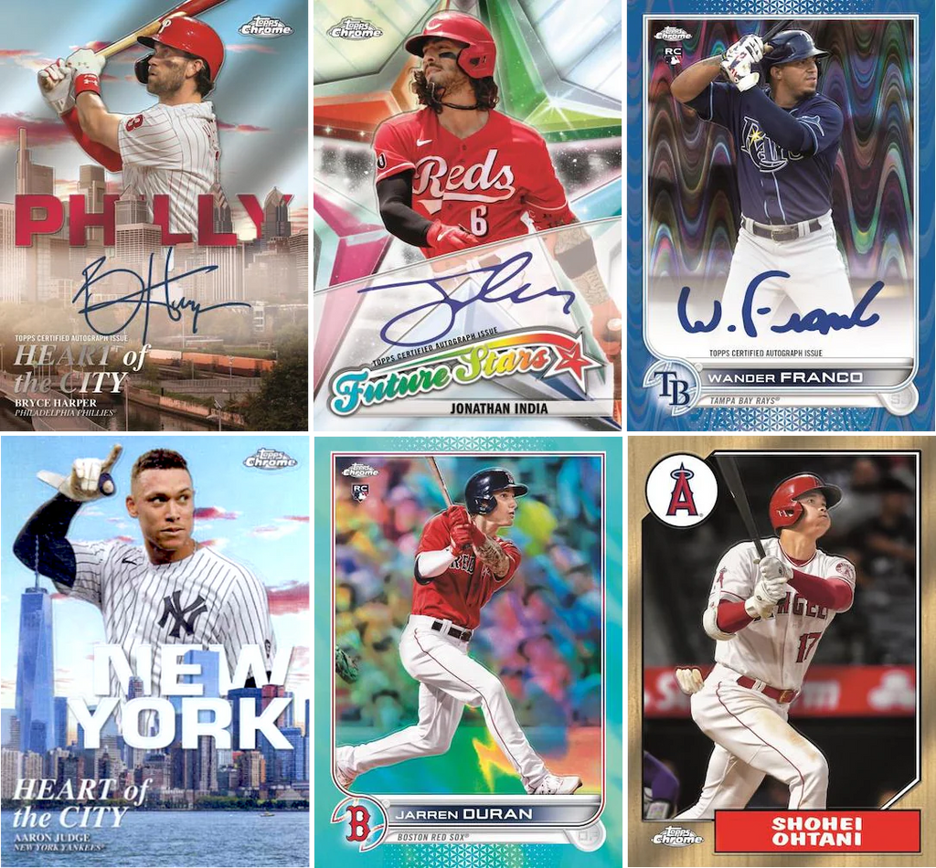 Topps Chrome MLB Baseball Mega Box Trading Cards W938311