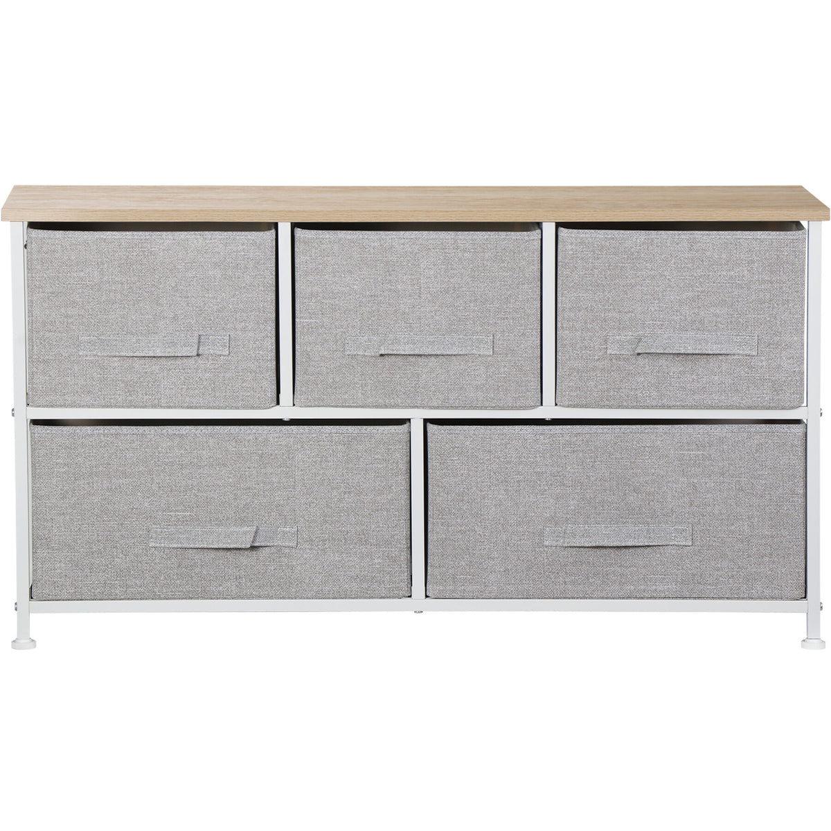 Steel Frame 5-Drawer Dresser Storage Tower U791