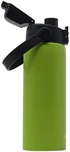 6-Pack Lime Green 21 Ounce Stainless Steel Double Wall Insulated Sports Water Bottle M8778