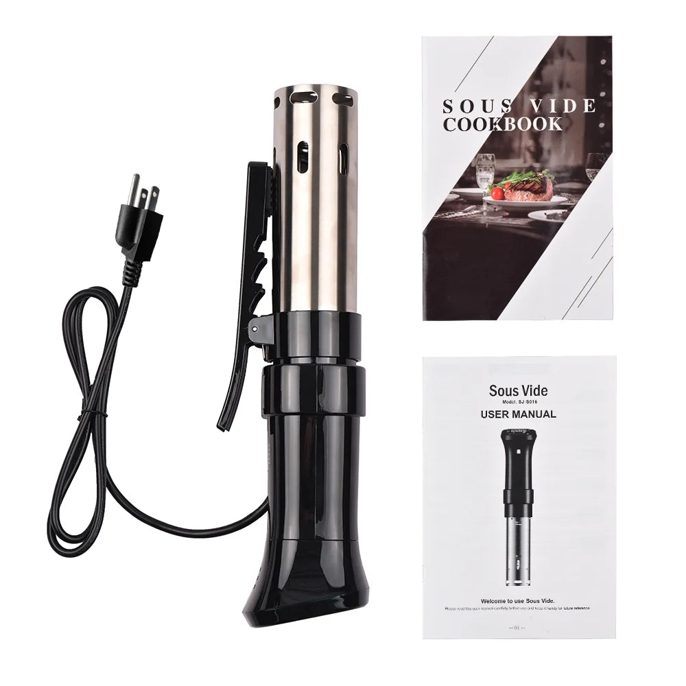 1100W Sous Vide Cooker Waterproof With Temperature Time Control Display F7483