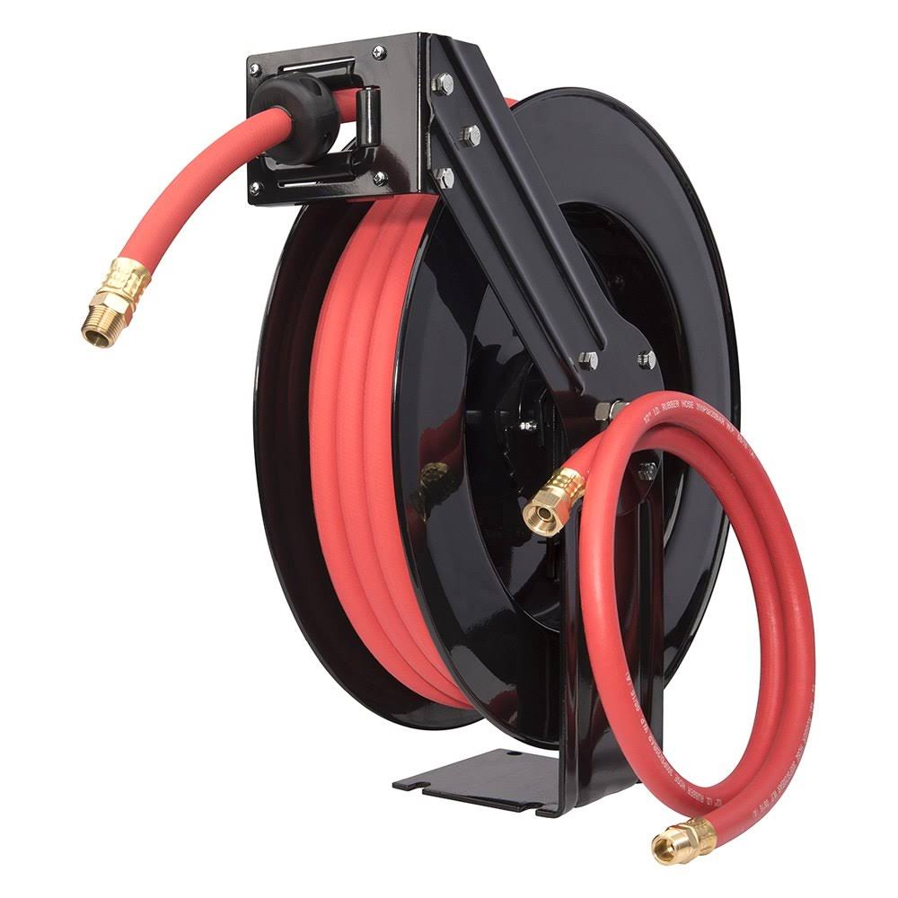 Retractable Air/Water Hose, 1/2 in. x 50 ft. W4115
